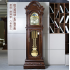 Solid wood mechanical floor-standing clock
